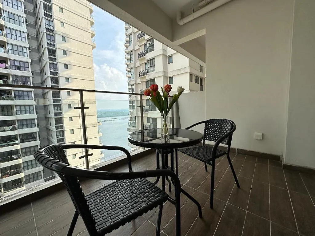 Dangabay 3Bedroom Balcony Wifi Netflix High Floor Τζόχορ Μπάχρου Μαλαισία