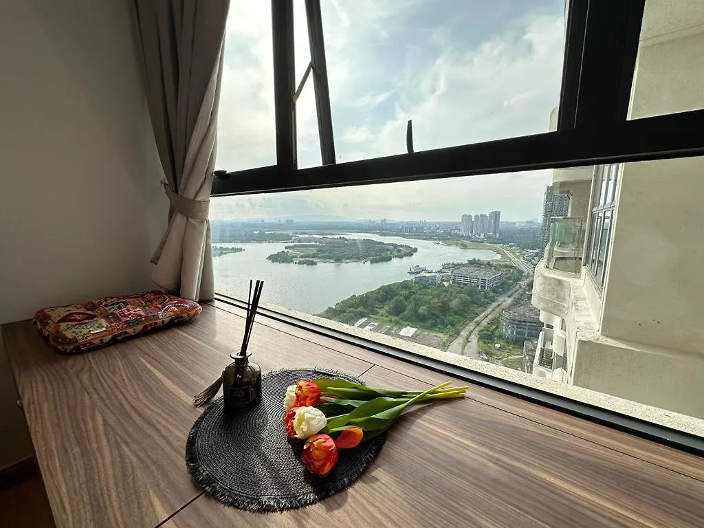 Dangabay 3Bedroom Balcony Wifi Netflix High Floor Τζόχορ Μπάχρου 0*,  Μαλαισία